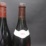 Bourgogne rouge. 3 bouteilles Bourgogne Hautes Côtes de Nuits :...