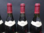 Bourgogne rouge. 6 bouteilles Echezeaux Grand cru, Guybout de Fraytière,...