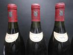 Bourgogne rouge. 6 bouteilles Pommard Rugiens premier cru, domaine Billard...