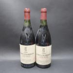 Bourgogne rouge. 2 bouteilles Gevrey Chambertin, Clos Prieur, domaine Roy,...