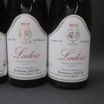 Bourgogne rouge. 6 bouteilles Ladoix, domaine Jacob 2012.