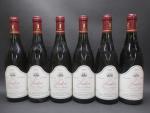 Bourgogne rouge. 6 bouteilles Ladoix, Clos de Beaune, domaine Jacob...