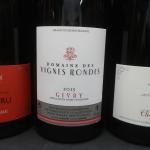 Bourgogne rouge. 3 bouteilles Givry : Givry Premier cru, Millebuis,...