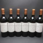 Bordeaux rouge. 6 bouteilles de Château Bahans Haut-Brion, Pessac Léognan,...