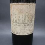 Bordeaux Rouge. 1 bouteille de Château Haut-Brion, Premier Grand Cru...