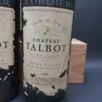 Bordeaux rouge. 6 magnums Saint-Julien, château Talbot Grand cru classé,...