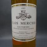 Bordeaux blanc. 5 bouteilles Sauternes comprenant : 1 bouteille Château...