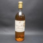 Bordeaux Blanc. 1 bouteille Château Gilette Sauternes 1956. Étiquette tâchée...