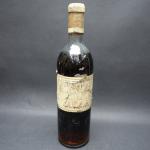 Bordeaux Blanc. 2 bouteilles de Château d'Yquem, Lur-Saluces, Sauternes 1955....