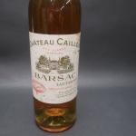 Bordeaux Blanc. 1 bouteille de Château Caillou, Barsac Sauternes 1967....