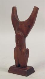 156 - BAOULE (Cote d'Ivoire) : Lance-pierre en bois naturel...