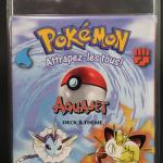 The Pokémon company 
Contenu : pack de démarrage « Aquajet » sous blister...