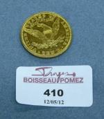 410 - Pièce en or de 10 dollars 1882