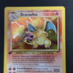 The Pokémon company 
Contenu : Carte Dacaufeu 
Edition : Set de base...