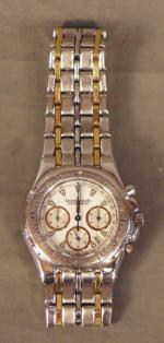 460 - JAEGER-LECOULTRE : Montre chronographe ''Kryos'' en acier, à...