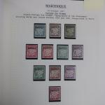 1 belle collection de Martinique commençant par 43 lettres &...
