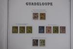 Colonies Françaises la 1ere page yvert de Guadeloupe, Poste du...