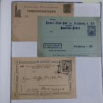 1 album d'Alsace Lorraine de 65 pages de 1860/1955 avec...