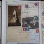1 album d'Alsace Lorraine de 65 pages de 1860/1955 avec...