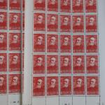 France séries complètes chômeurs intellectuels timbre n°436 en feuilles complètes...