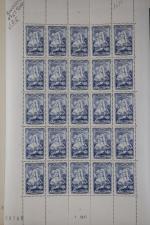 France timbre n°593 à 598 séries complètes des coiffes (75...