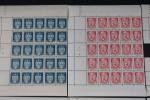 France timbre n°553 à 564 2e séries complètes des armoiries...