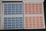 Maroc timbres-poste Aérienne n°12/21 en feuilles de 50 parfaite fraicheur...