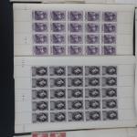 France timbres divers entre autres n°356 (37 pièces), 419 (154...