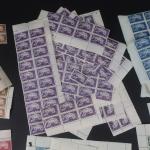 TUNISIE timbres de la série traversée du Sahara en autochenille...