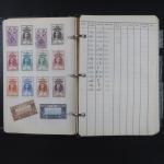 1 petit album avec 1 timbres de chaque Colonies