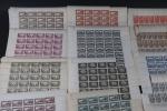 Maroc timbres en feuilles de 50 et fragments parfaite fraicheur...