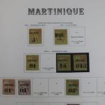 Martinique 2 pages yvert classiques 1886/1904 Très belle qualité