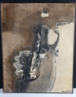 ELY 3 (artiste troyen né en 1942) - Composition abstraite...