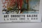 Affiche de l'exposition DALI à la Galerie Art Croisette de...