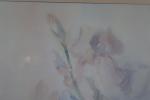 BADERIAN Rosa (XXème siècle) - Branche fleurie. Aquarelle sur papier...