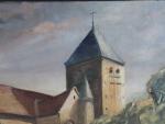 GIRONDEAU Yvon (XIX-XXème siècles) - Eglise de La Villeneuve au...