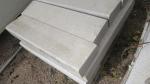 24 Bordures de trottoir granit neuves Lo 100xh25x La 13.5/11...