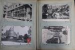 Album de cartes postales anciennes, vues diverses, dont Madagascar, Djibouti,...