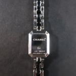 CHANEL PREMIERE CERAMIQUE - Montre bracelet de dame en acier...
