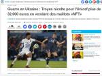 article 20 minutes foot esta nft aymeric magne léonard pomez enchères caritative unicef guerre ukraine maillot ligue 1