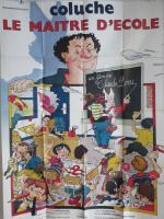 « LE MAÎTRE D'ECOLE » (1981) de Claude BERRI avec Coluche, Josiane...
