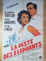 « LA PISTE DES ELEPHANTS » (1954) de William DIETERLE avec Elisabeth...