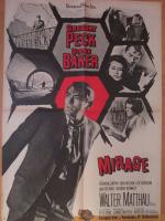 « MIRAGE » (1965) de Edward DMYTRYK  avec Gregory Peck, Diane...