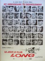 « LE JOUR LE PLUS LONG » (1962) Affichette 70x90 cm éditée...