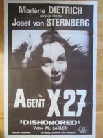 « AGENT X-27 » (1931) de Josef Von STERNBERG avec Marlene Dietrich...