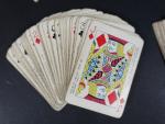 Lot de 9 jeux de Tarot anciens époque XVIII, XIX'e...