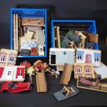 Playmobil, Maison 1900 avec accessoires, complète ? Vendu dans l'état