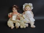 Héritages dolls collection, Lot de 2 poupées contemporaines tout ...