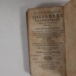 Hebraïca - BUXTORF (Johann). Lexicon hebraicum & chaldaicum Bâle, Richter,...