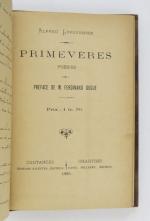 Normandie - LEFOURNIER (Alfred). Primevères. Poésies Coutances et Chartres, Salettes...